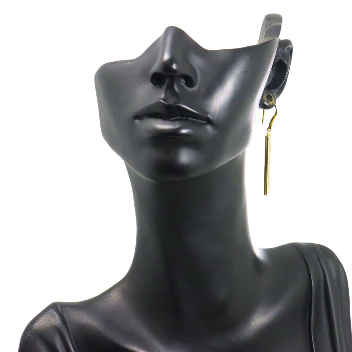 1837 Bar Drop Earrings Pierced 18K Yellow Gold 750