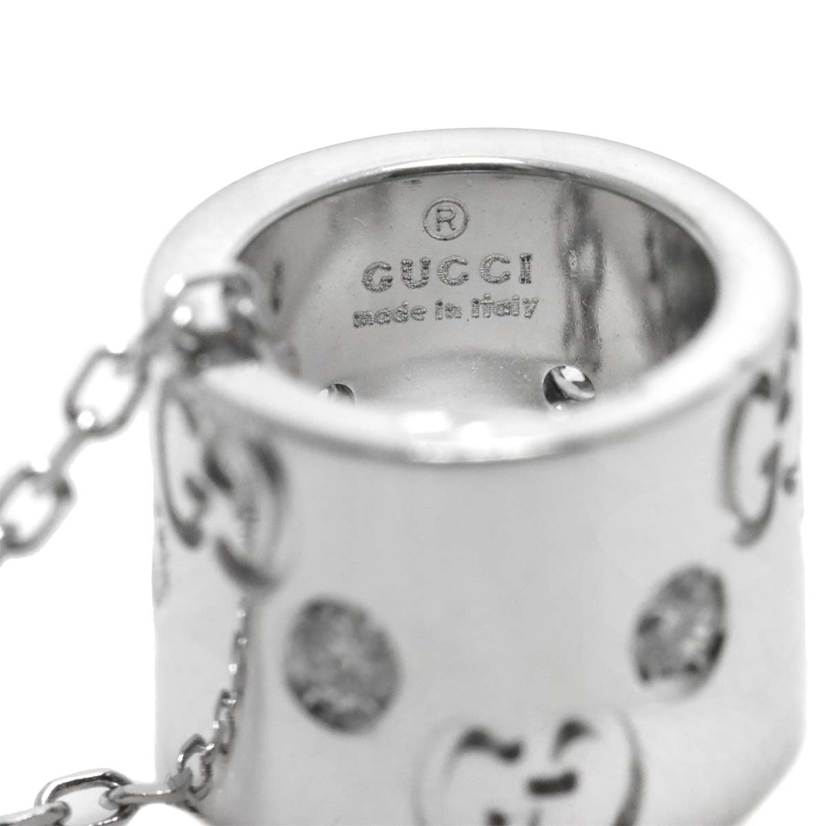 Icon Diamond Necklace 18K White Gold 750