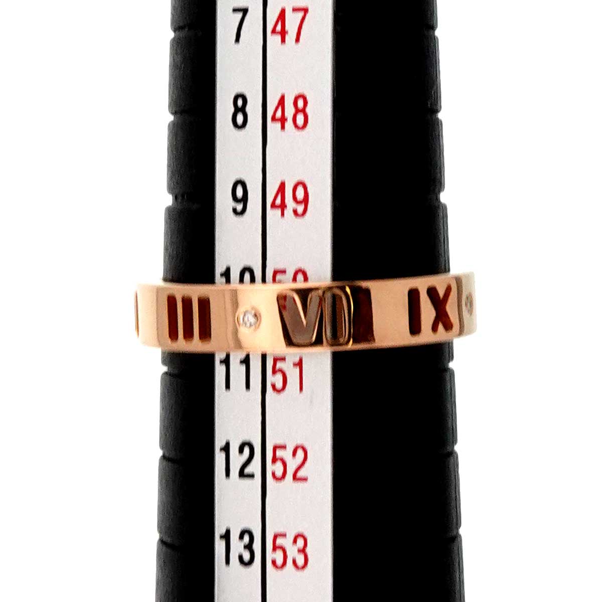 Atlas Ring Diamond 18K PG Pink Gold 750 Size5.25(US) 90320603