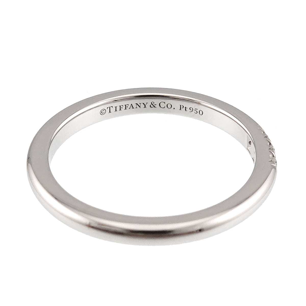 Forever Band Diamond Ring Platinum size4.5(US)