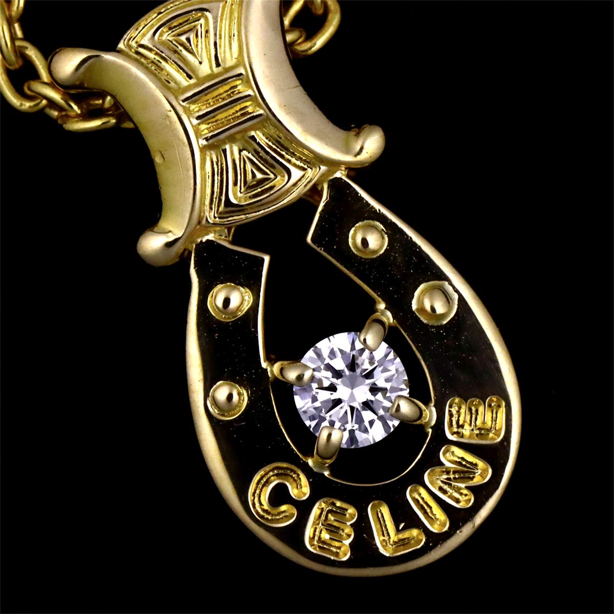 Macadam Diamond Necklace 18K Yellow Gold 750 90320611