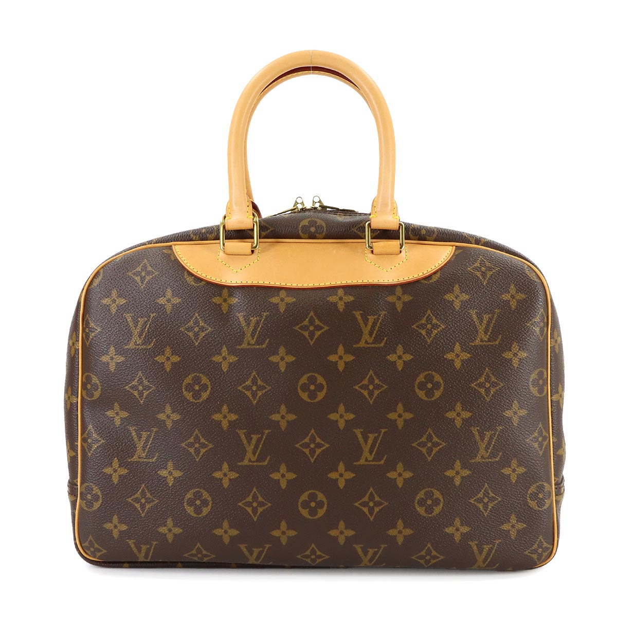 Monogram Deauville Hand Bag Brown M47270 Purse