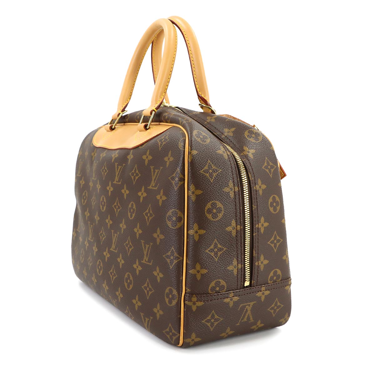 Monogram Deauville Hand Bag Brown M47270 Purse