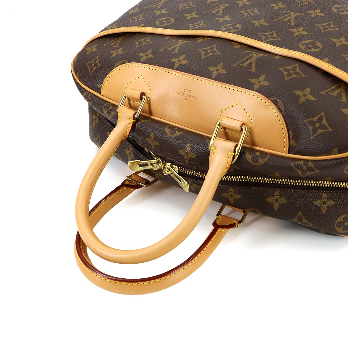 Monogram Deauville Hand Bag Brown M47270 Purse