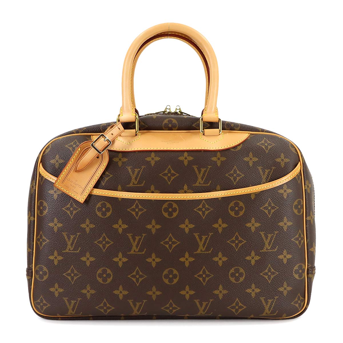 Monogram Deauville Hand Bag Brown M47270 Purse