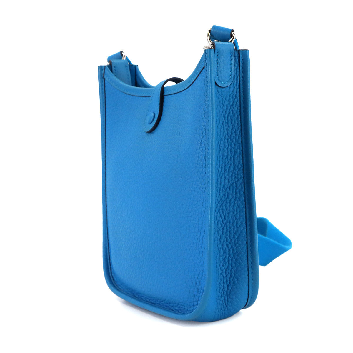 Evelyne Amazone TPM Shoulder Bag Taurillon Clemence Bleu Frida