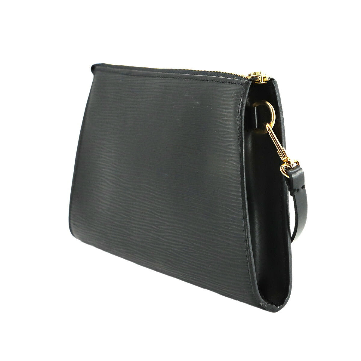 Epi Pochette Accessoires Hand Bag Black M52942