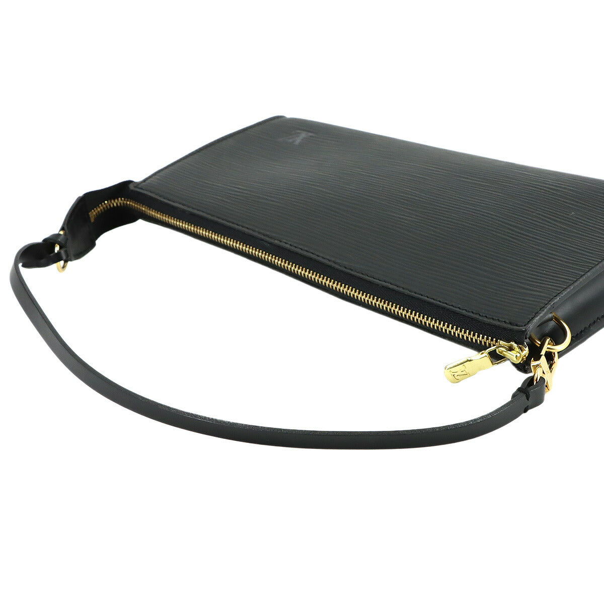 Epi Pochette Accessoires Hand Bag Black M52942