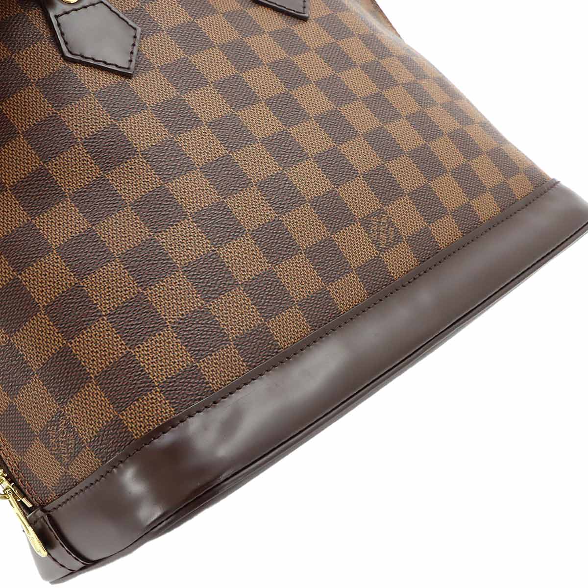 Damier Alma PM Hand Bag Ebene Brown N51131 Purse
