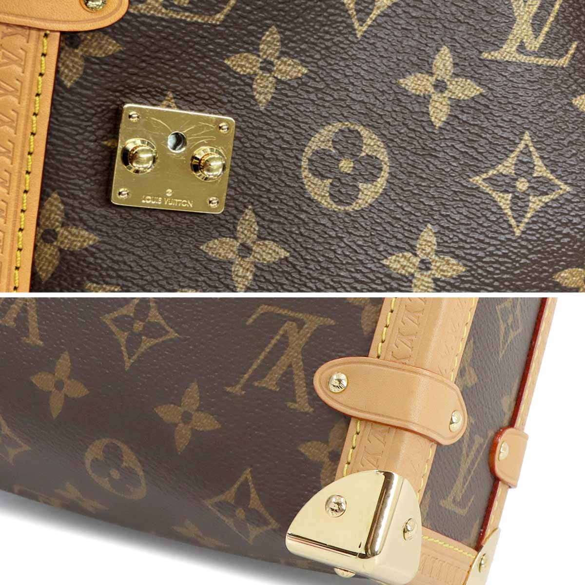 Monogram Side Trunk MM Hand Shoulder Bag M46358