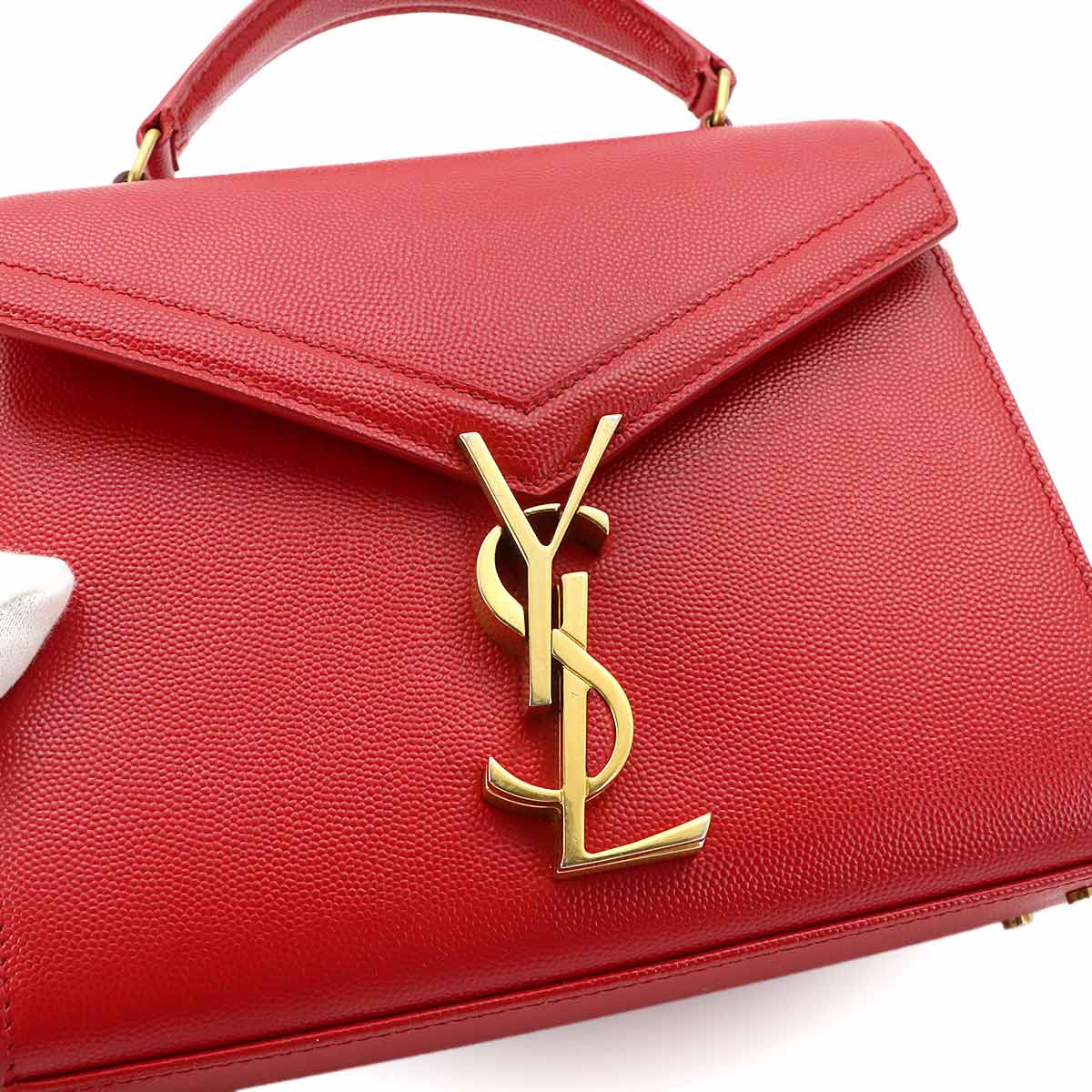 Cassandra Top handle Mini Hand Shoulder Bag Red 602716