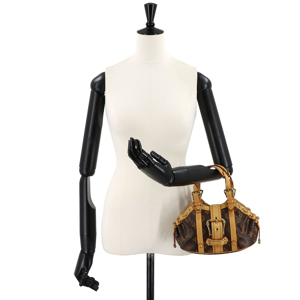 Monogram Teda PM Hand Bag Brown M92399 Purse