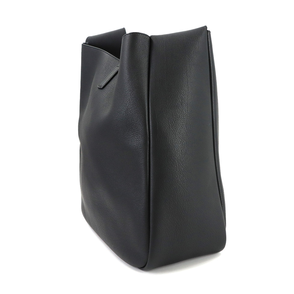 LE5A7 Large Shoulder Bag Leather Black 753837 Purse
