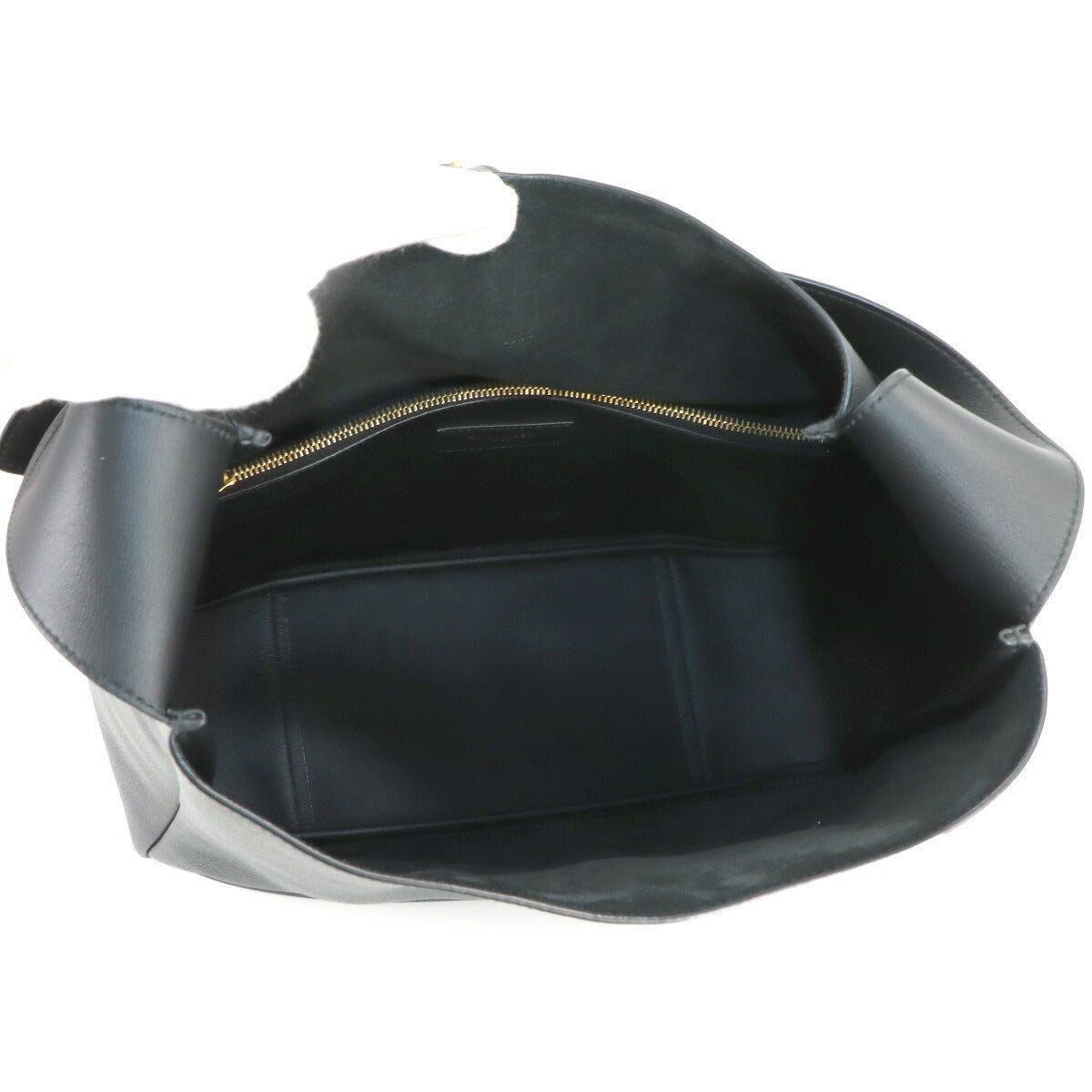 LE5A7 Large Shoulder Bag Leather Black 753837 Purse