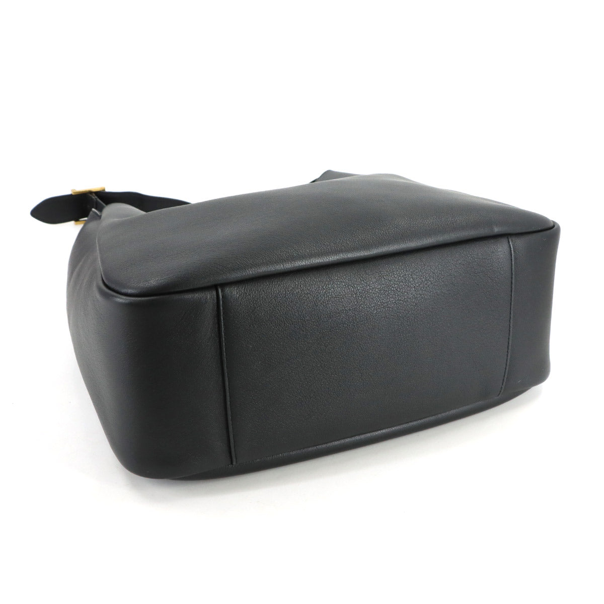 LE5A7 Large Shoulder Bag Leather Black 753837 Purse