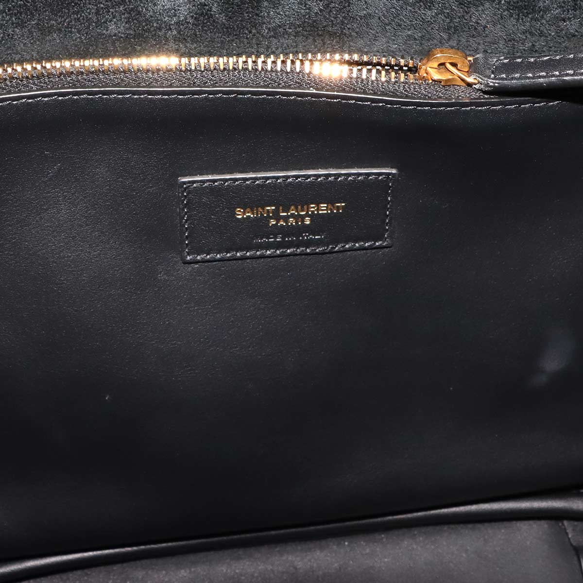 LE5A7 Large Shoulder Bag Leather Black 753837 Purse