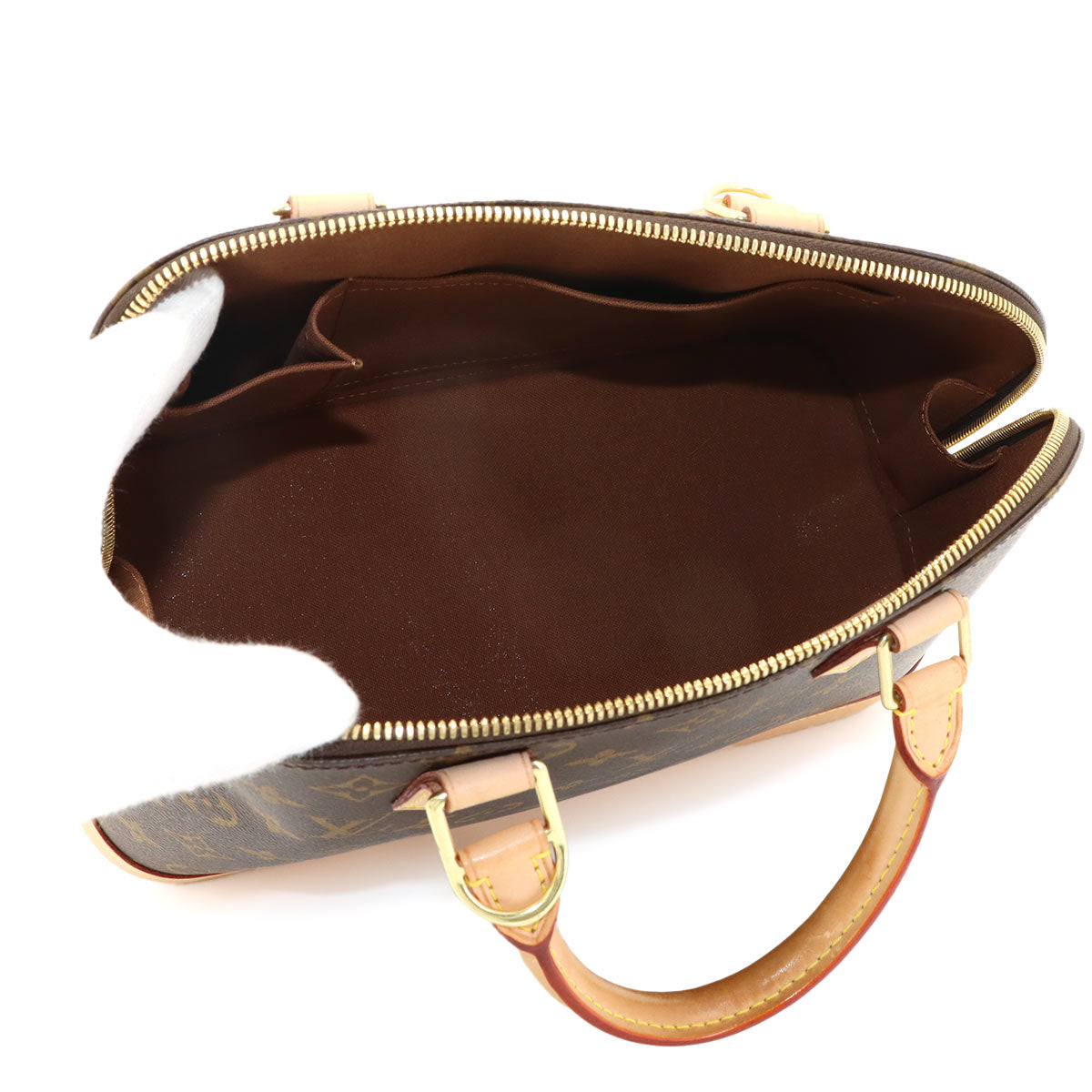 Monogram Alma PM Hand Bag Brown M53151 Purse