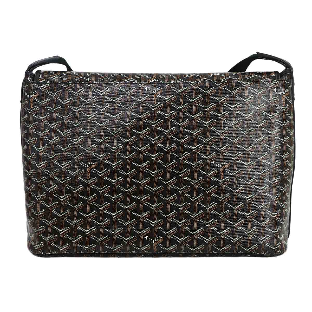 Capetien MM Shoulder Bag PVC Leather Black Purse