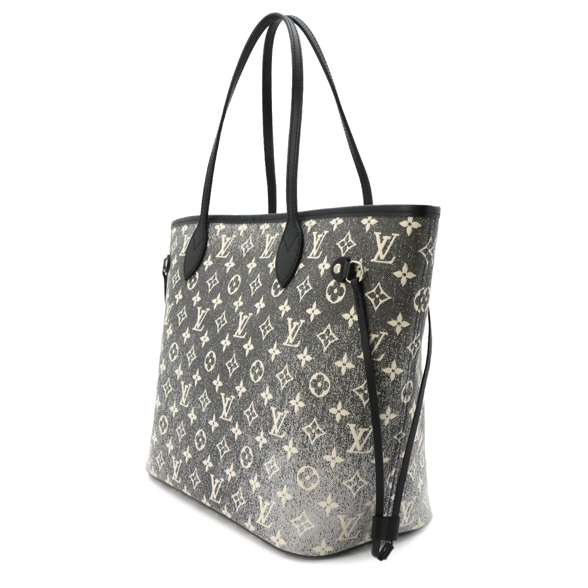 Monogram Jacquard Denim Neverfull MM Tote Bag M21465