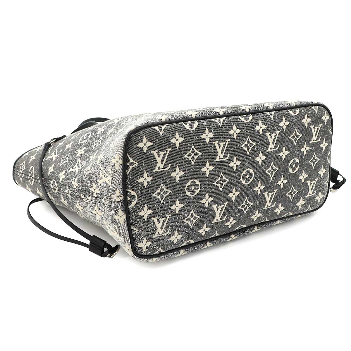 Monogram Jacquard Denim Neverfull MM Tote Bag M21465