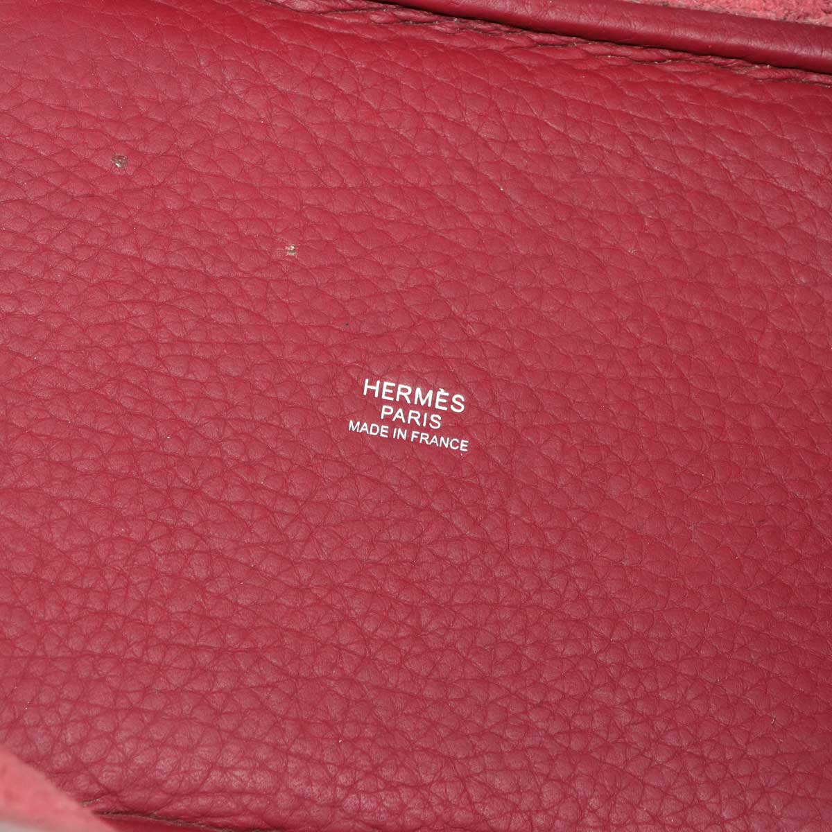 Picotin Lock PM Hand Bag Taurillon Clemence Rubis