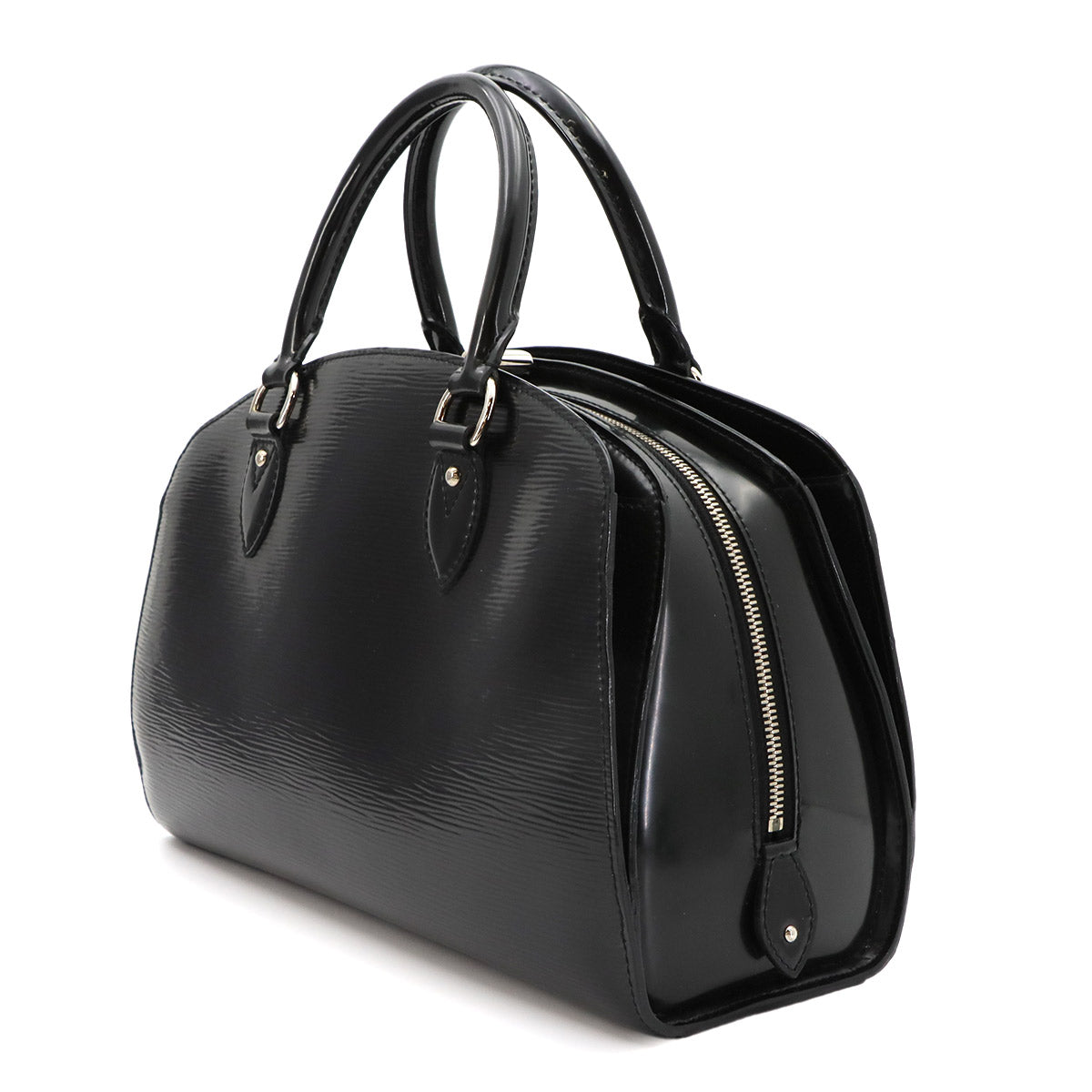 Epi Electric Pont Neuf PM Hand Bag Leather Noir M5907N