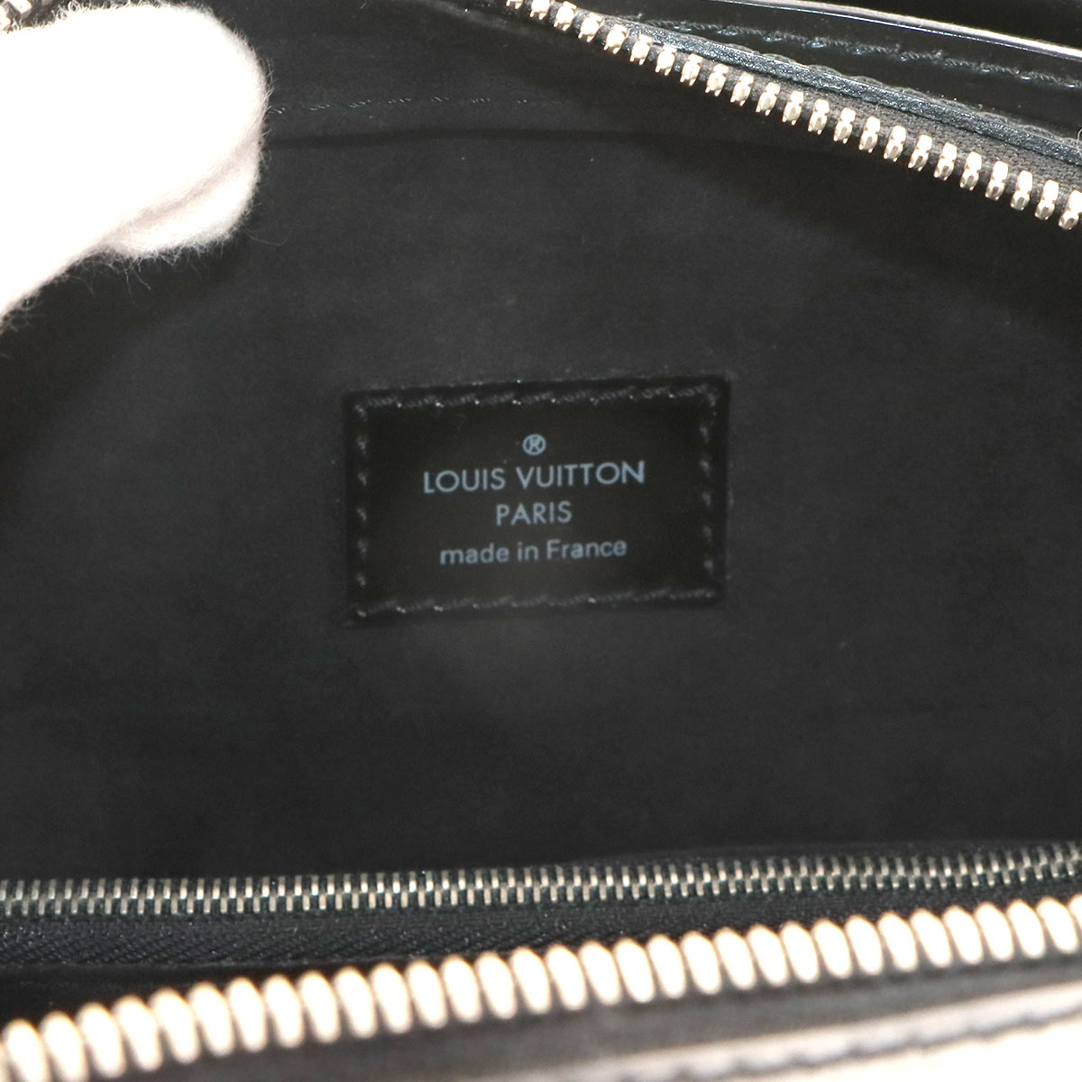 Epi Electric Pont Neuf PM Hand Bag Leather Noir M5907N
