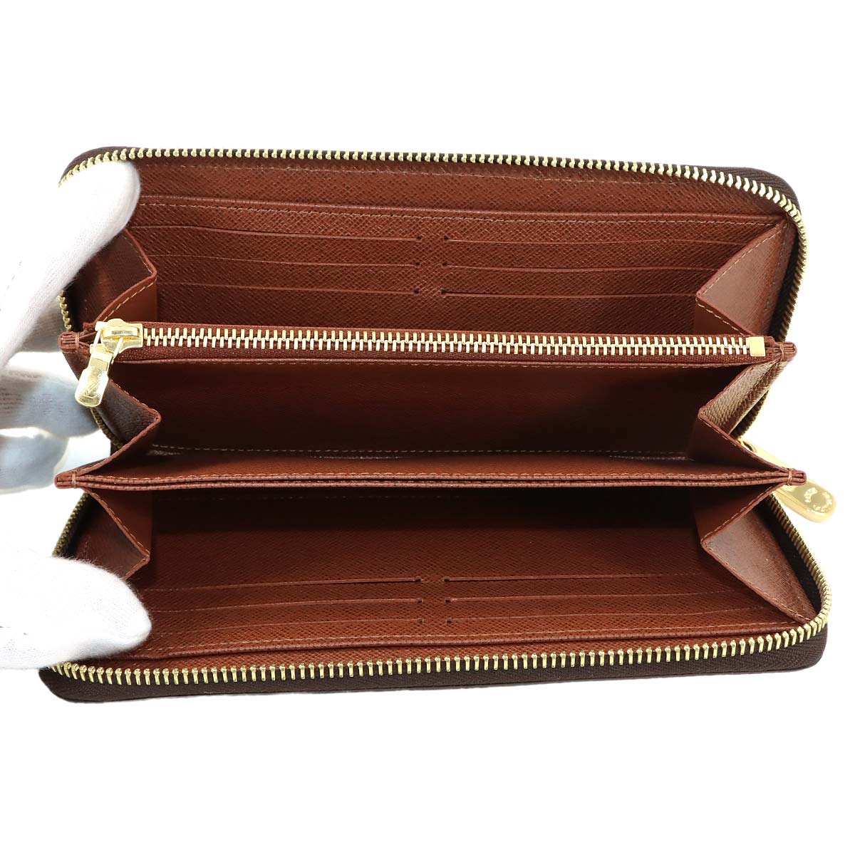 Monogram Zippy Wallet Brown M42616 Purse