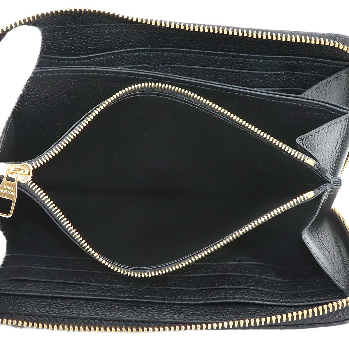 Monogram Empreinte Zippy Wallet Leather Noir M61864