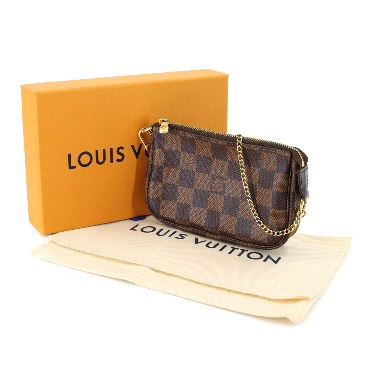 Damier Mini Pochette Accessoires Hand Bag N58009 Purse
