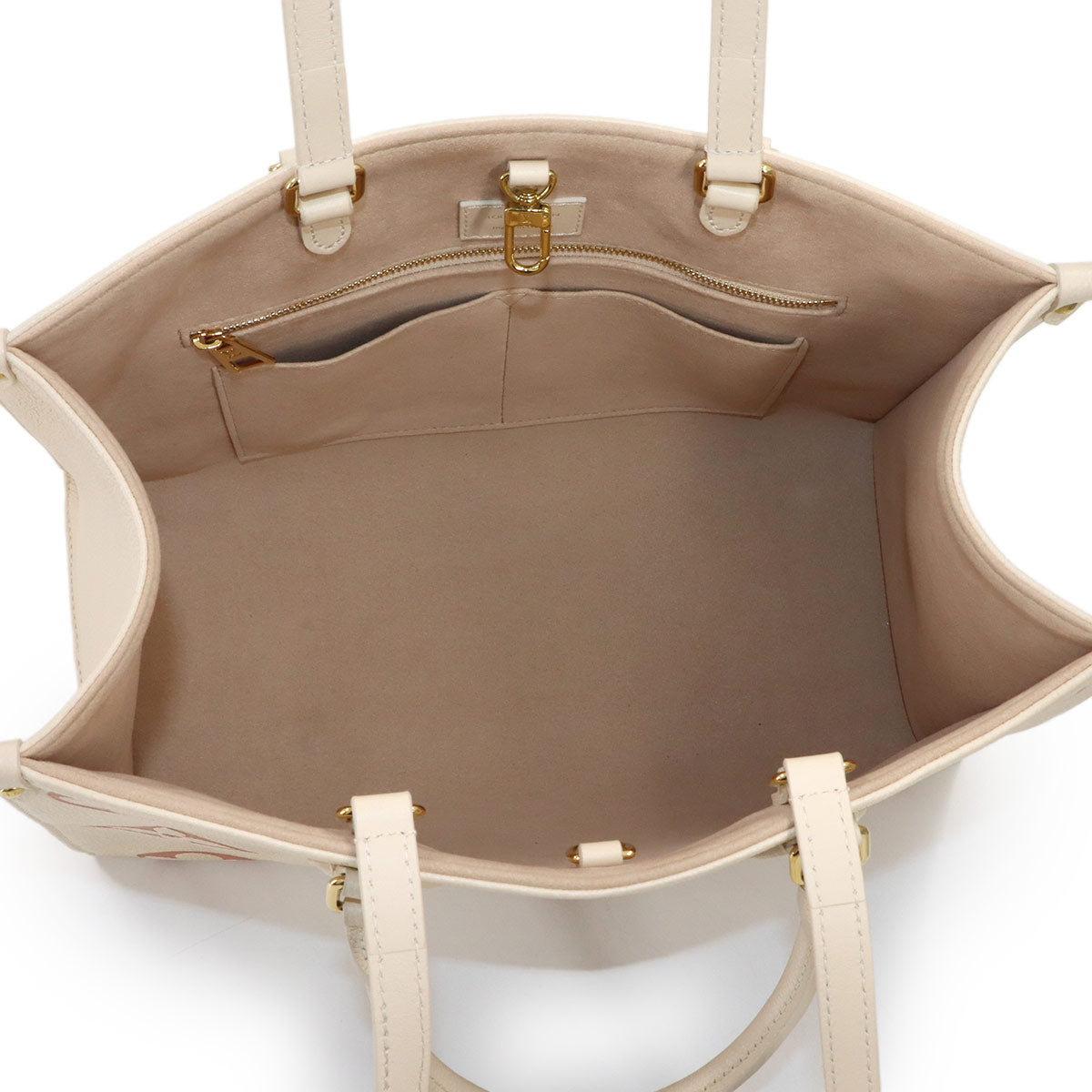 Bicolor Monogram Empreinte Onthego MM Tote Shoulder Bag