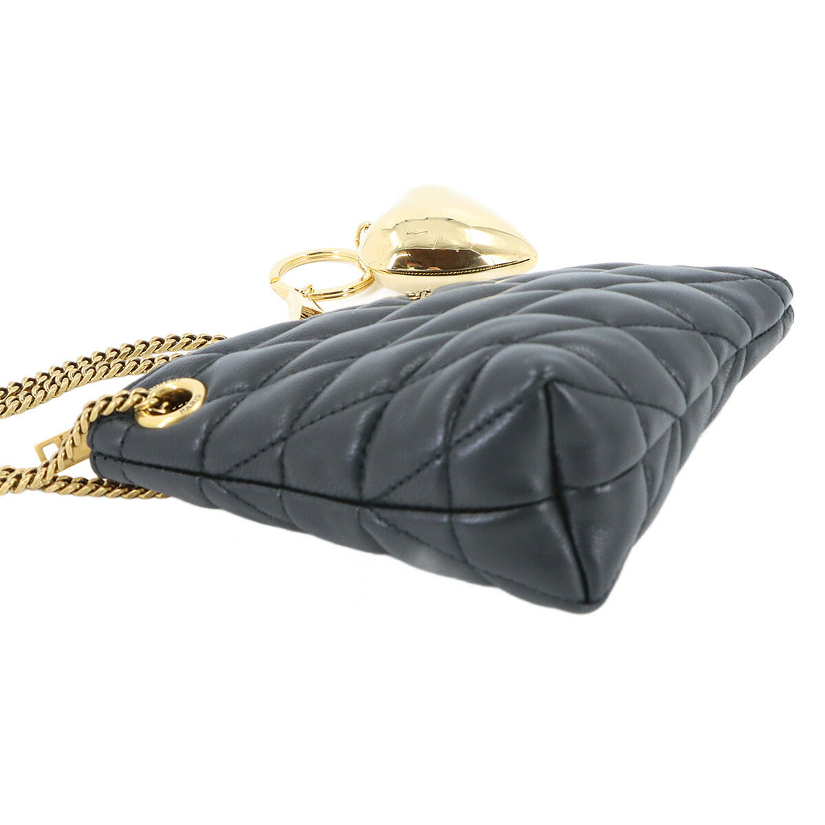 Sade Coin Case Pouch Leather Black 802198