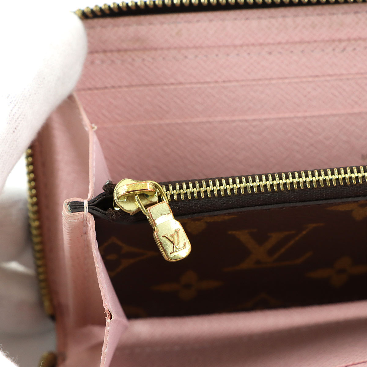 Monogram Clemence Wallet Rose Ballerine M61298 Purse
