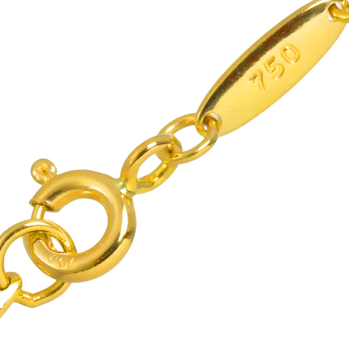 Double Loop Necklace 18K Yellow Gold 750