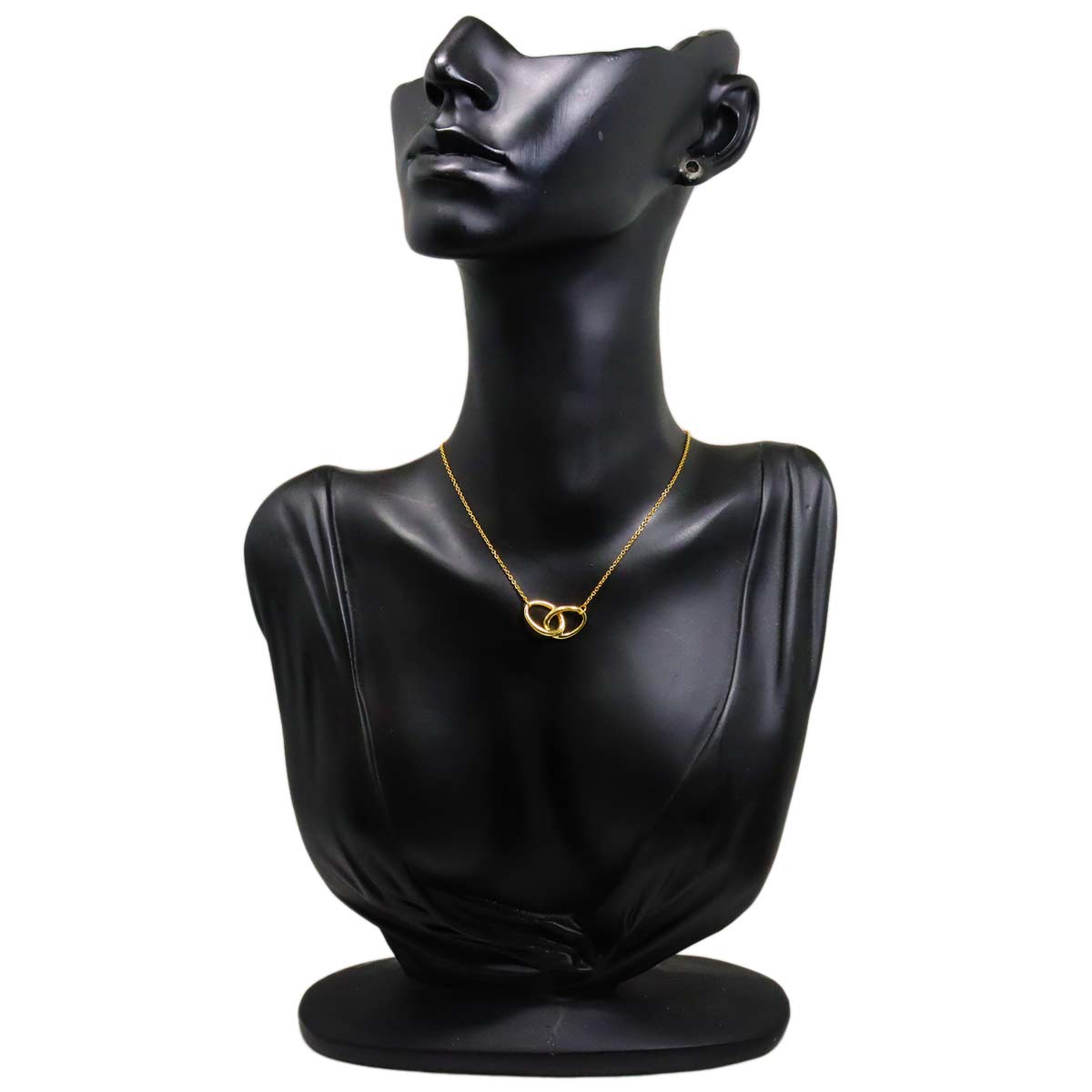 Double Loop Necklace 18K Yellow Gold 750