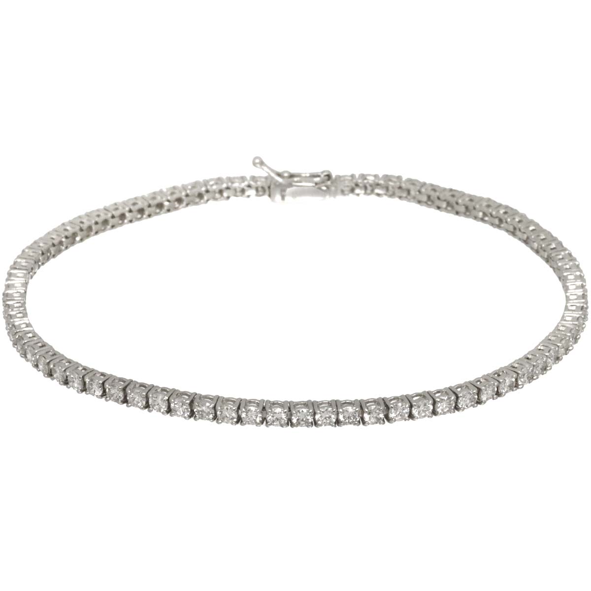 Diamond 2.80ct Bracelet Pt Platinum