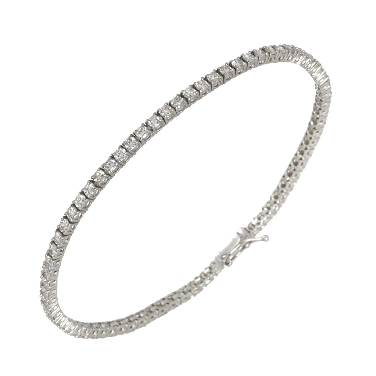 Diamond 2.80ct Bracelet Pt Platinum