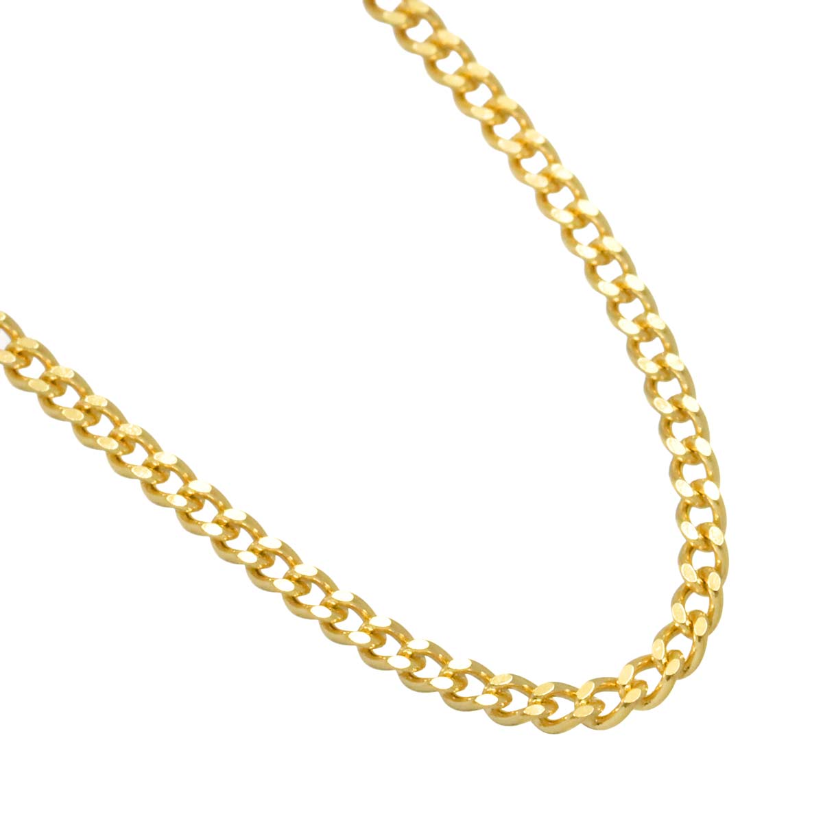 Necklace 18K K18 YG Yellow Gold 750