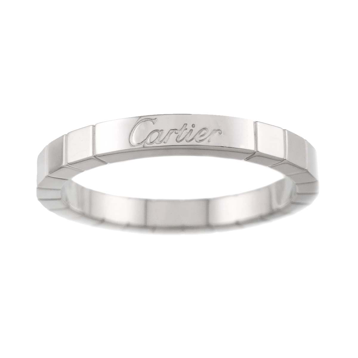 Laniere Ring 18K White Gold 750 Size63 10.25(US)
