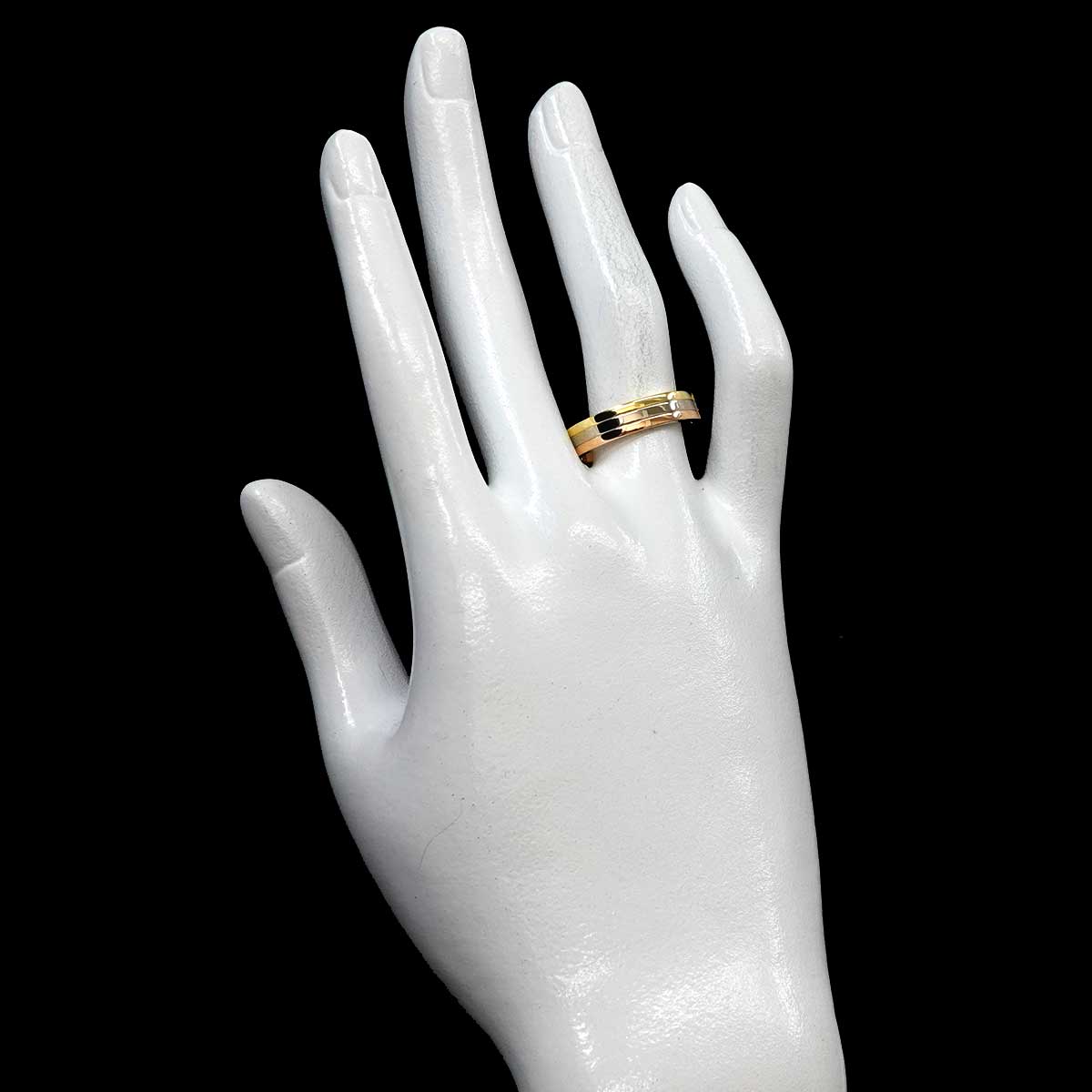 Vendome Ring 18K YG WG PG 750 size56 7.25-7.5(US)