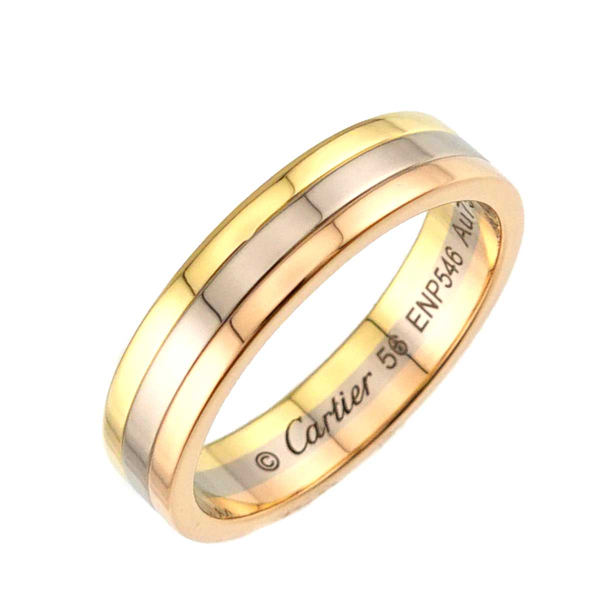 Vendome Ring 18K YG WG PG 750 size56 7.25-7.5(US)