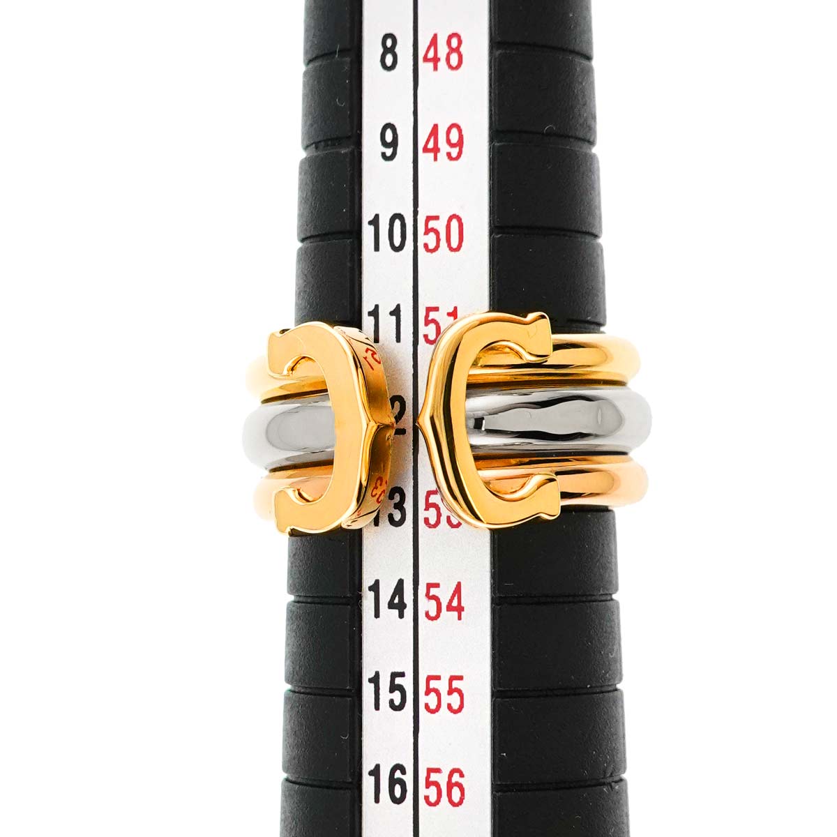 C2 Ring 18K YG WG PG 750 Size51 Size6(US)
