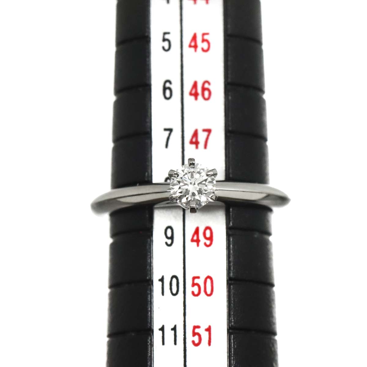 Diamond 0.26ct Ring Pt 4.5(US)