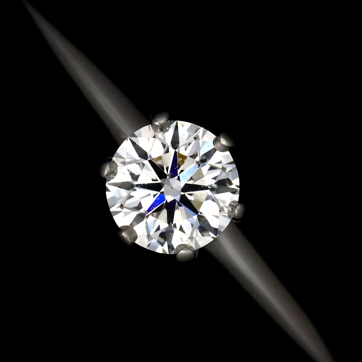 Diamond 0.21ct F/VS1 Ring Pt 5-5.25(US)