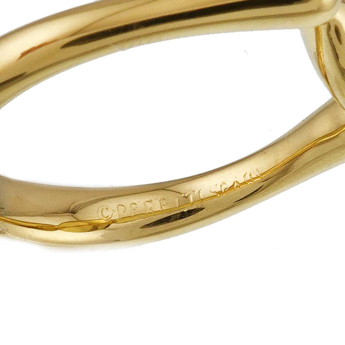 Bean Ring 18K Yellow Gold 750 Size4.75-5(US)