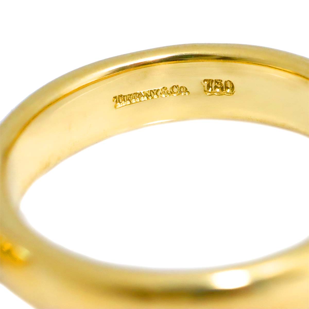 Door knock Akoya Pearl Ring 18K YG 750 Size5.75-6(US)
