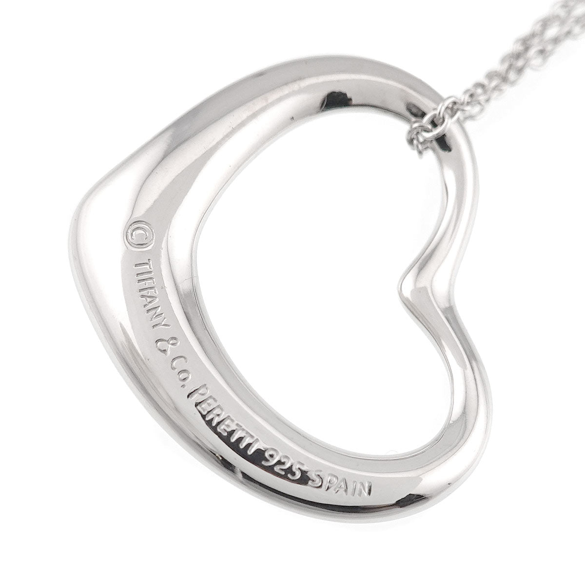 Open Heart Necklace Silver 925