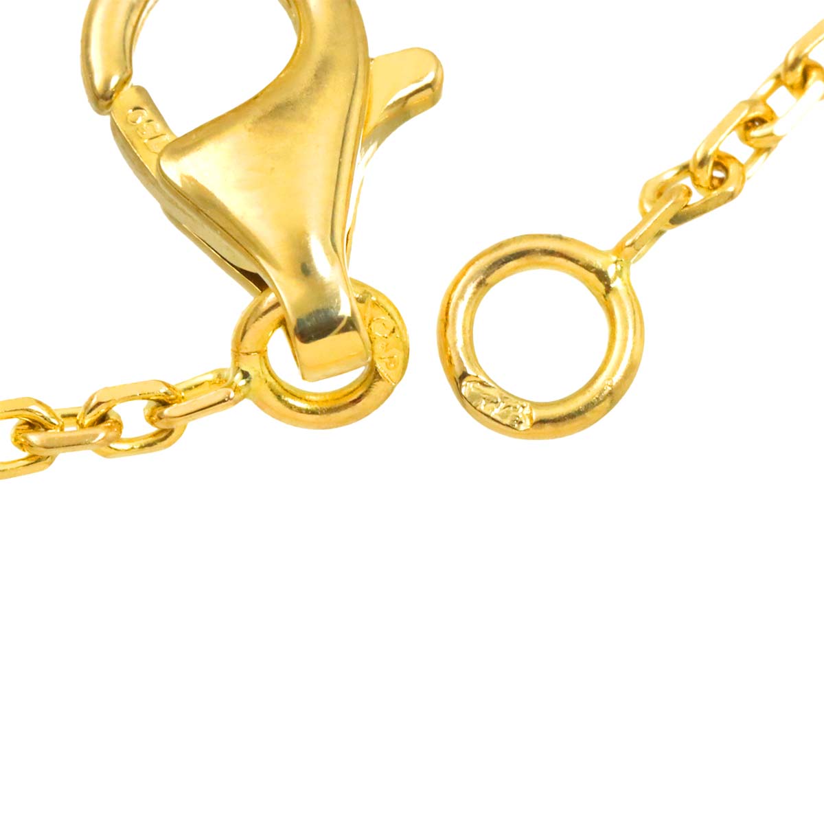 Vintage Alhambra MOP Necklace 18K YG 750