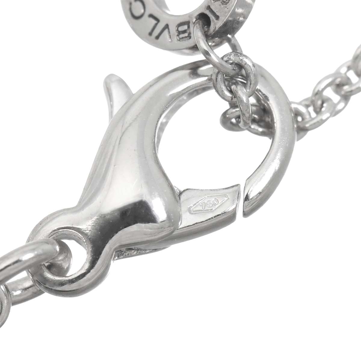 Cicladi Diamond Necklace 18K White Gold 750