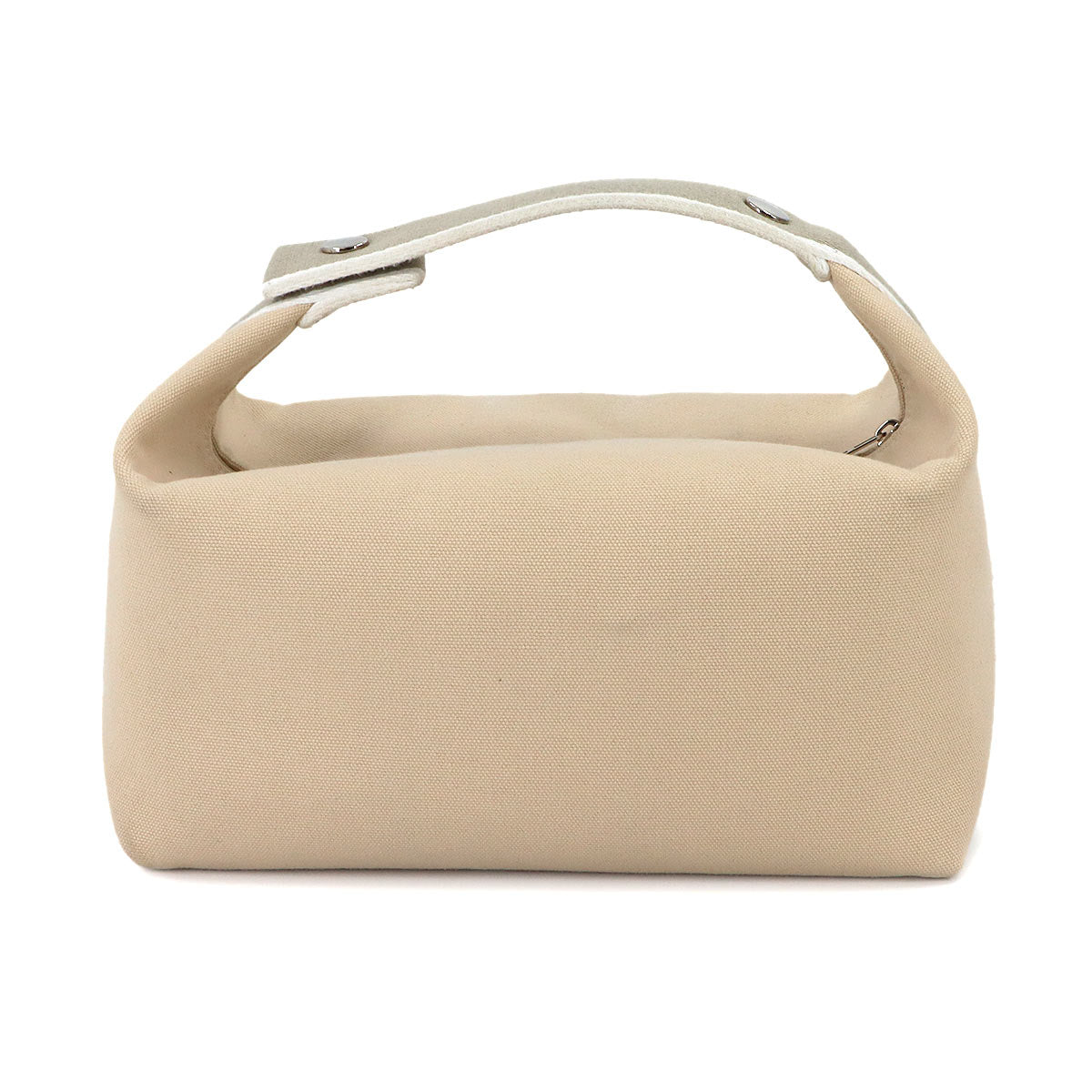 Bride a Brac GM Hand Bag Toile H Naturel Pouch